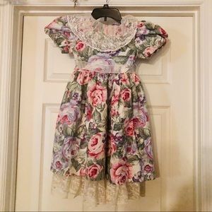 Girls Floral Dress